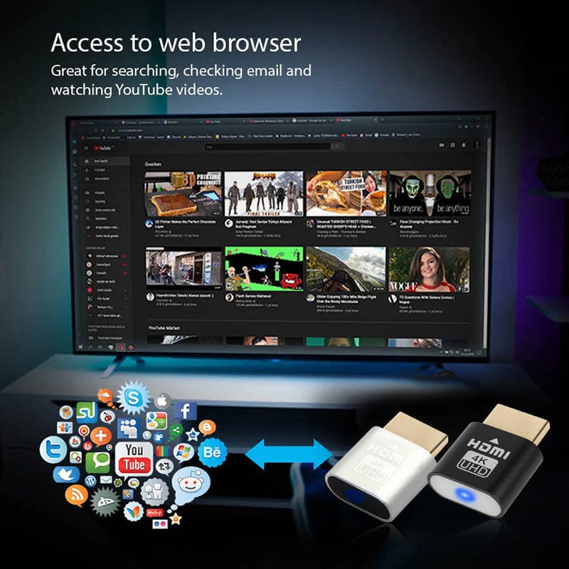 Dispositif de Streaming TV Compact 4K 3