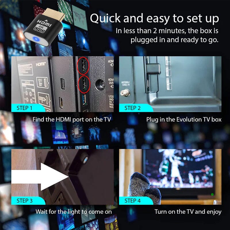 Dispositif de Streaming TV Compact 4K 4