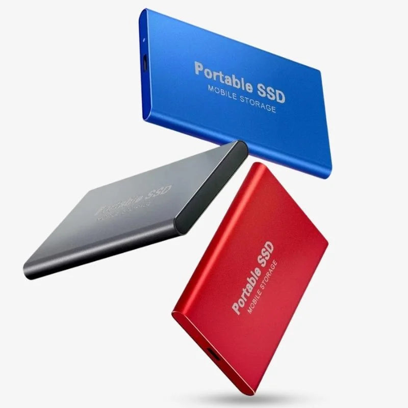 Disque SSD externe portable en aluminium haute vitesse 8