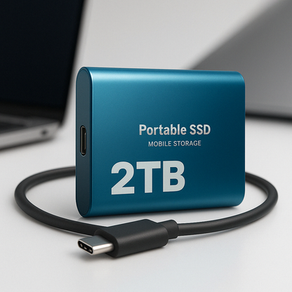 Disque SSD externe portable haute vitesse USB-C 1050 Mo/s 1