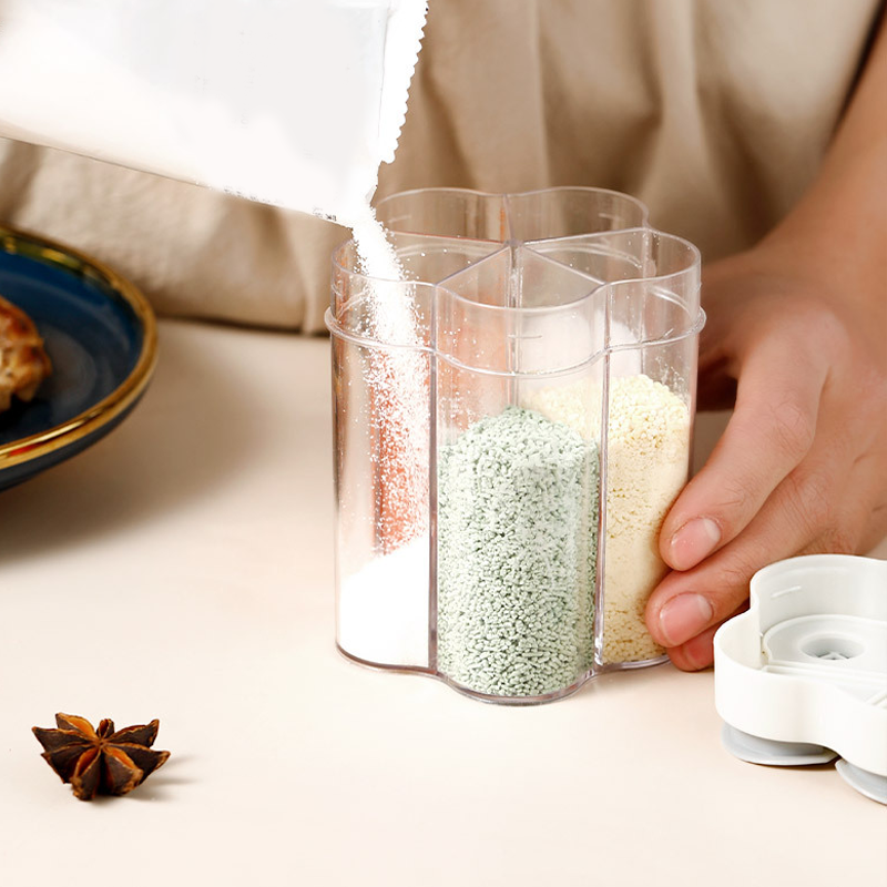 Distributeur d'Épices 5 en 1 Pratique pour Cuisine 7