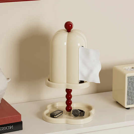 Boîte à Mouchoirs Design avec Couvercle et Compartiment Secret - BlxckFR