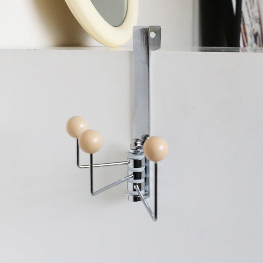 Crochets de Décoration Murale Métal et Bois | Rangement Chic et Utile - Foivo