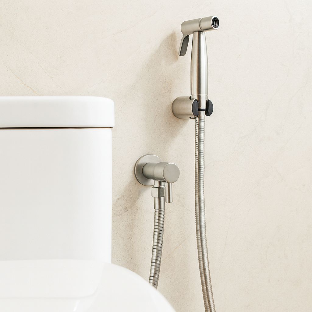Douchette de bidet murale Réglable design moderne - Foivo