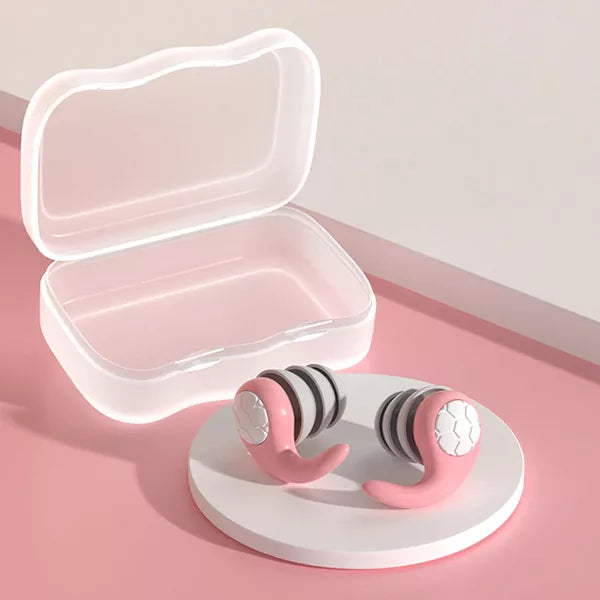 Bouchons d'Oreilles Silencieux en Silicone pour un Sommeil Profond