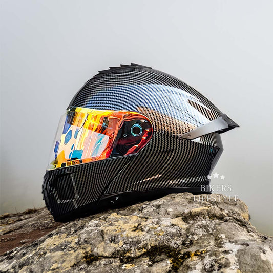 Casque Moto Double Visière Léger et Sécurisé - Foivo
