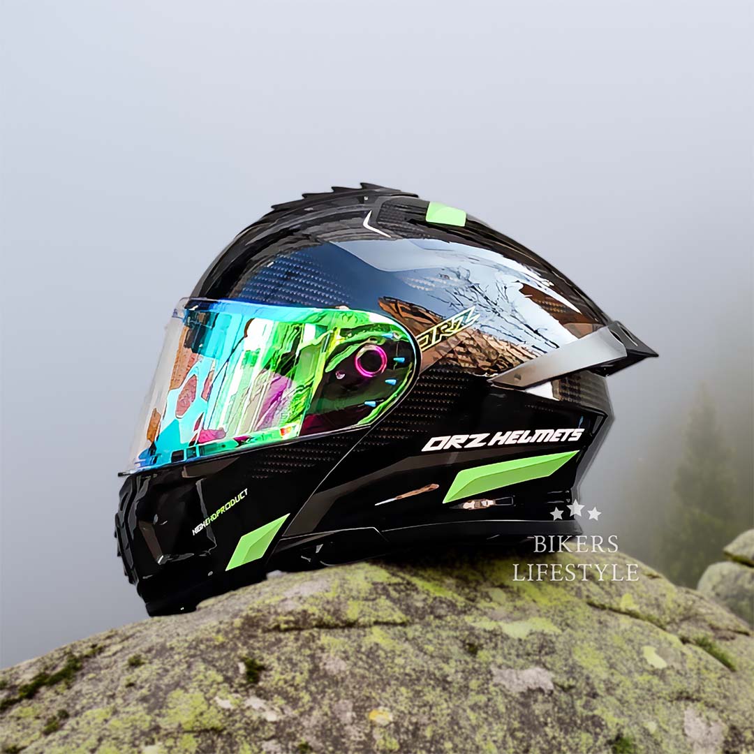Casque Moto Double Visière Léger et Sécurisé