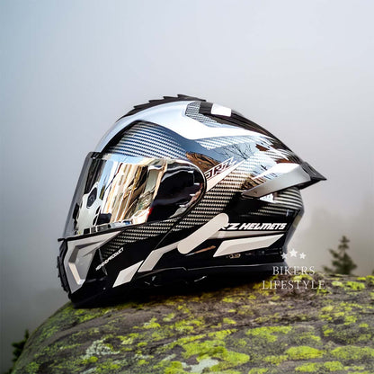 Casque Moto Double Visière Léger et Sécurisé