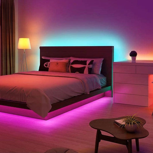 Lampe LED Colorée Télécommandée Ambiance - BlxckFR