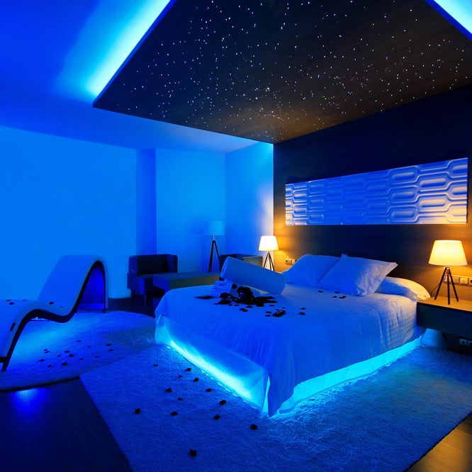 Lampe LED Colorée Télécommandée Ambiance