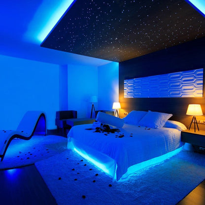 Lampe LED Colorée Télécommandée Ambiance