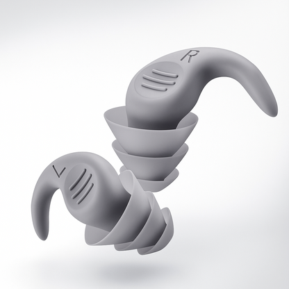 Bouchons d'Oreilles Réduisant le Bruit Réutilisables en Silicone Doux pour Dormir
