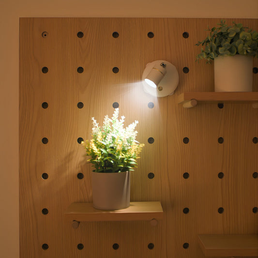 Lampe Murale LED Réglable avec Pile Spotlight - BlxckFR