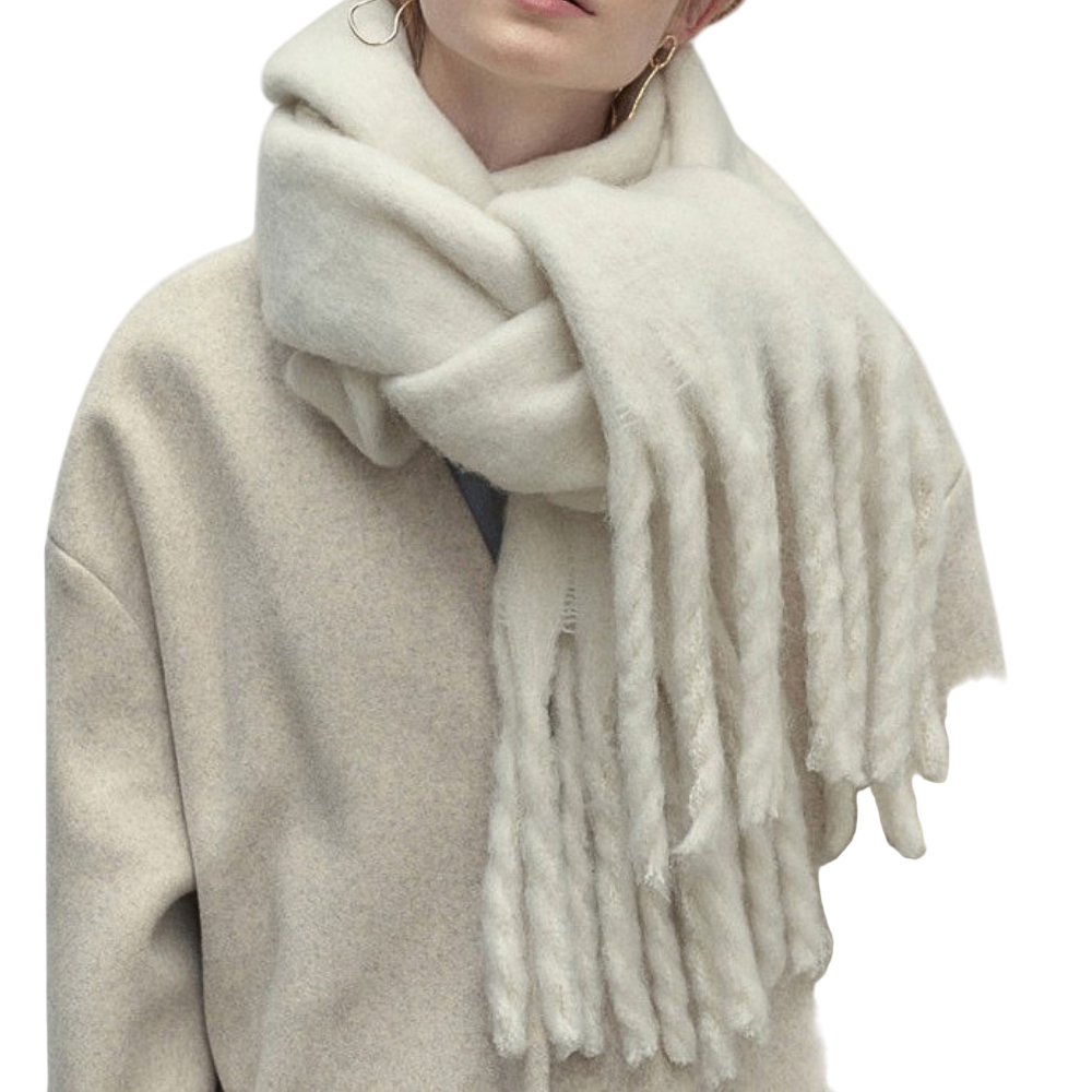 Écharpe Femme Tissu Doux Coupe Classique - Foivo