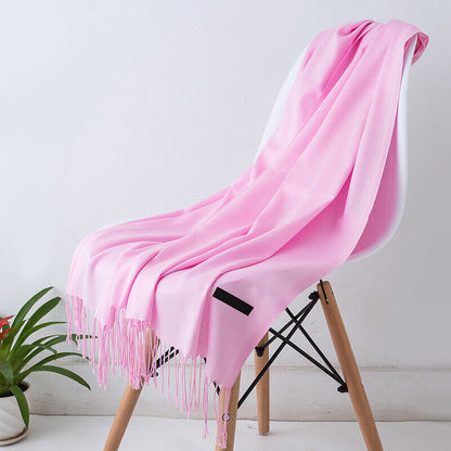 Écharpe Longue pour Femme avec Franges 2