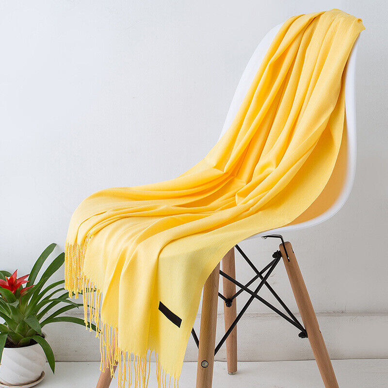 Écharpe Longue pour Femme avec Franges 6