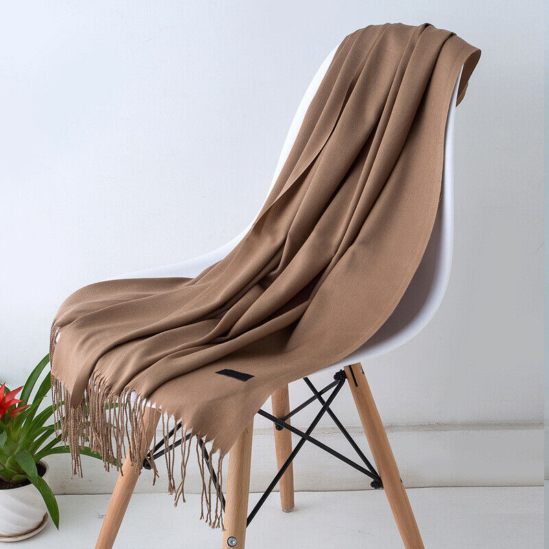 Écharpe Longue pour Femme avec Franges 8