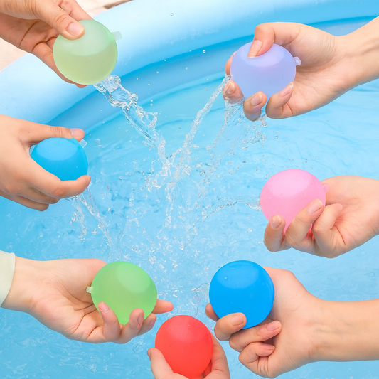 Ballons d'Eau Réutilisables En Silicone Écologique pour Enfants - BlxckFR