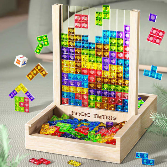 Jeu de Puzzle Bois Vert pour Enfants - Foivo