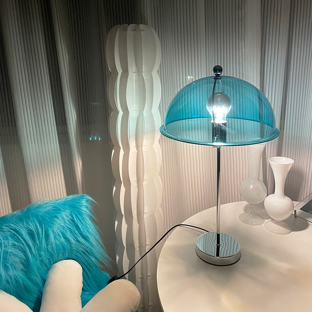 Lampe de Bureau Moderne Argentée
