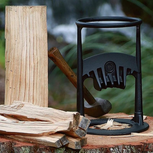 Fendeur de Bois Métal pour Bûches de Feu - BlxckFR