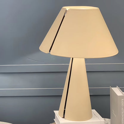 Lampe de Bureau Chic en Cuir et Acier