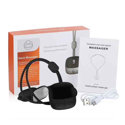 Massager de Cou Relaxant à Chaleur et Vibrations - Foivo