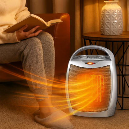 Chauffage Électrique Céramique Compact avec Télécommande
