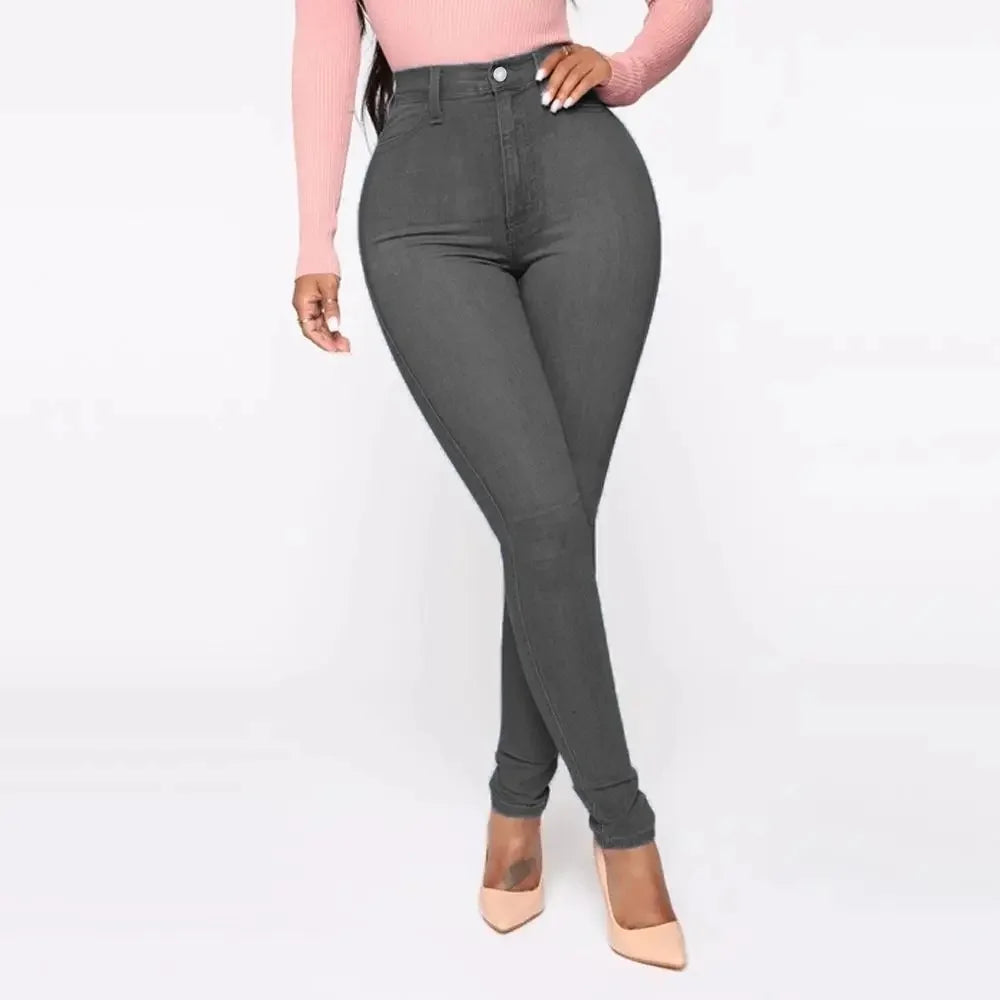 Jeggings Féminins Taille Haute Élégants - Foivo