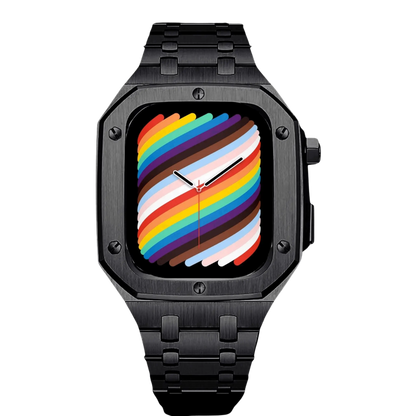 Boîtier de Protection Apple Watch 44 mm - Robuste et Résistant en Inox