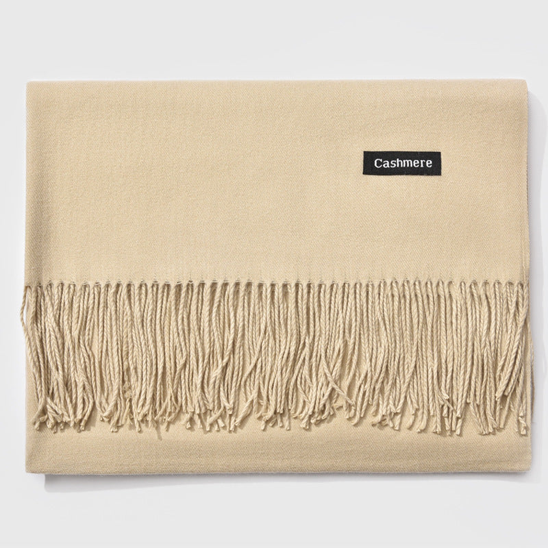 Écharpe Femme Élégante Motif Hiver Classique