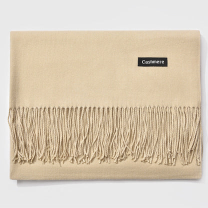 Écharpe Femme Élégante Motif Hiver Classique