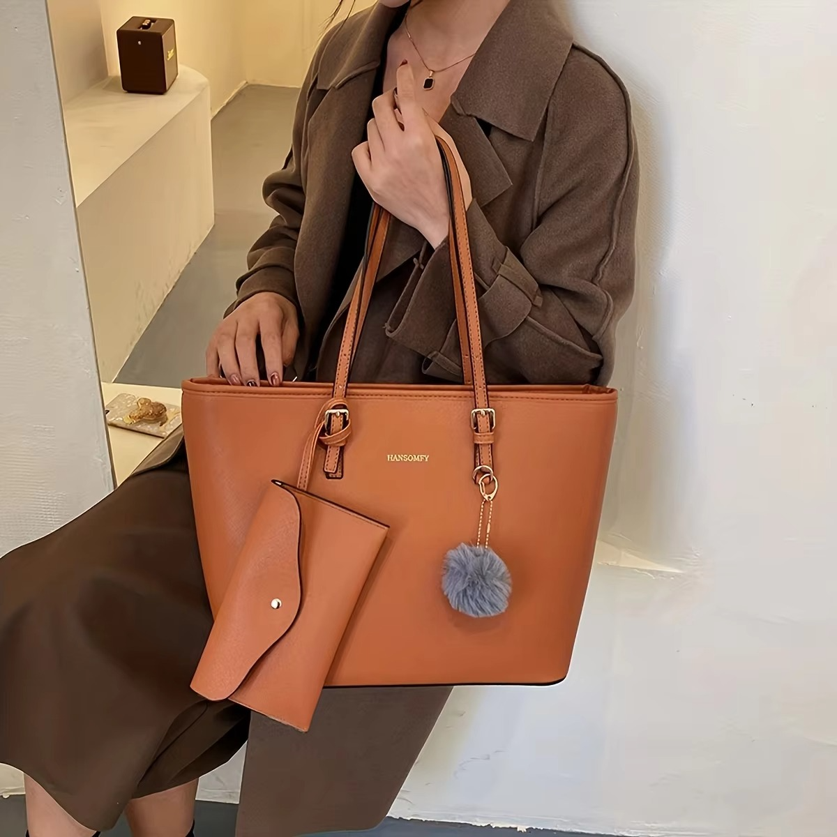 Sac à Épaule Cuir Classique et Polyvalent - Foivo