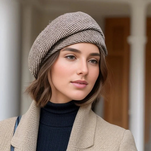 Chapeau Cloche Féminin en Molleton - Accessoire Élégant pour Style Raffiné - Foivo