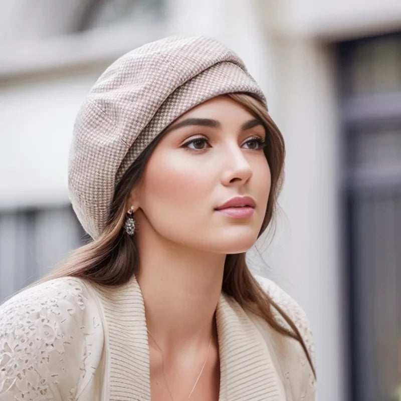 Chapeau Cloche Féminin en Molleton - Accessoire Élégant pour Style Raffiné