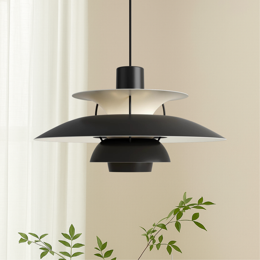 Lampe Suspension Danoise Élégante Multi-Niveaux - Foivo