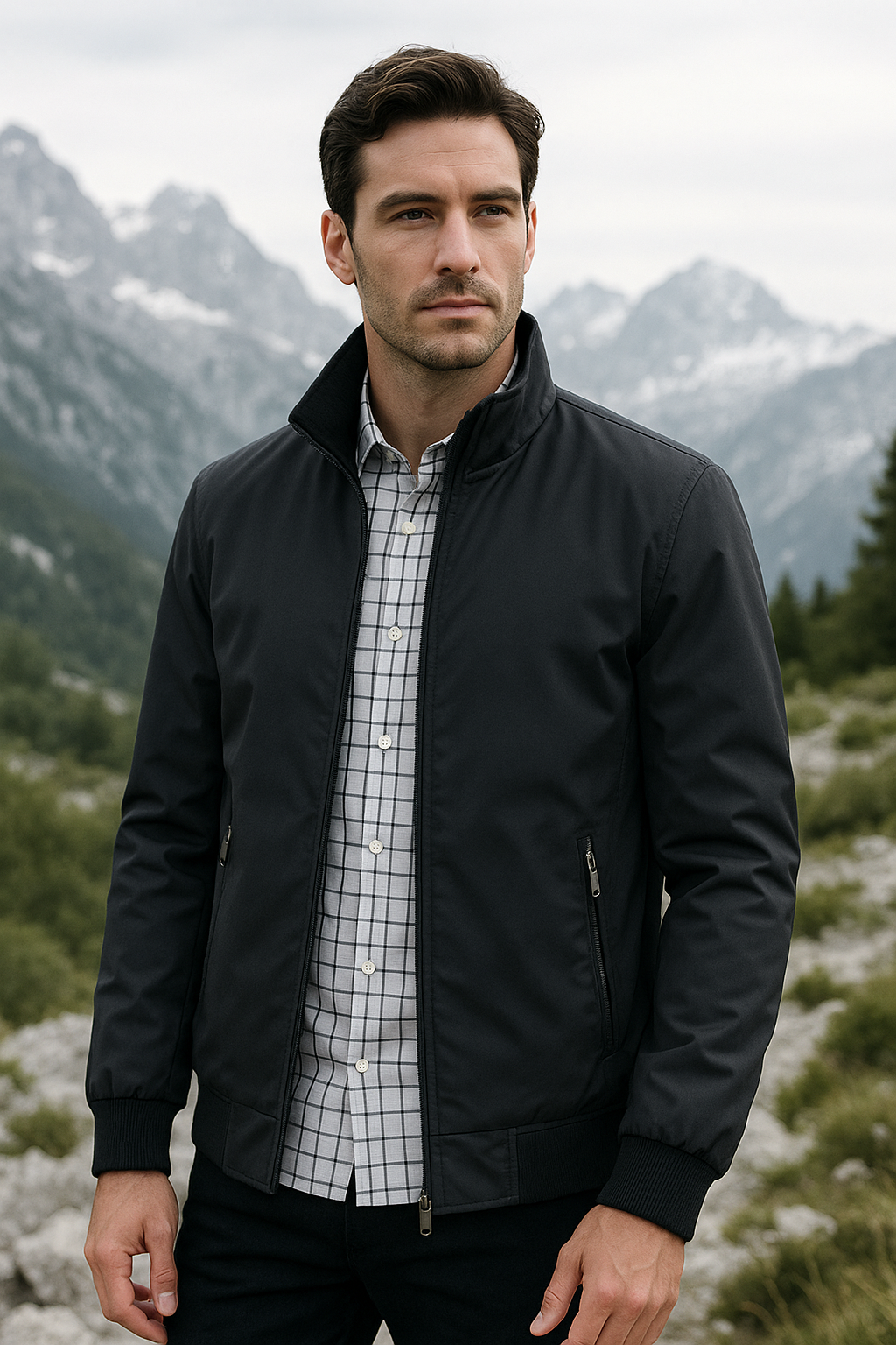 Veste Été Légère pour Homme Imperméable au Vent