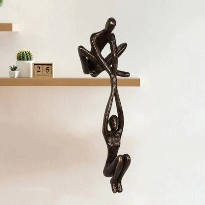 ElysianArt | Elegant Unique Love Statue Decorative Sculpture - Foivo