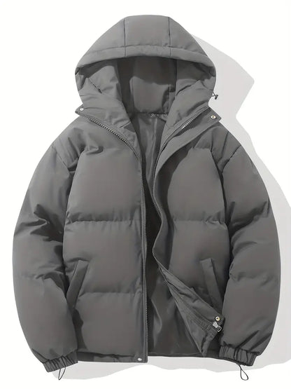 Veste hivernale à capuche élégante et chaudement isolée