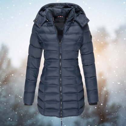 Veste Doudoune Noire Féminine Élégante - Foivo