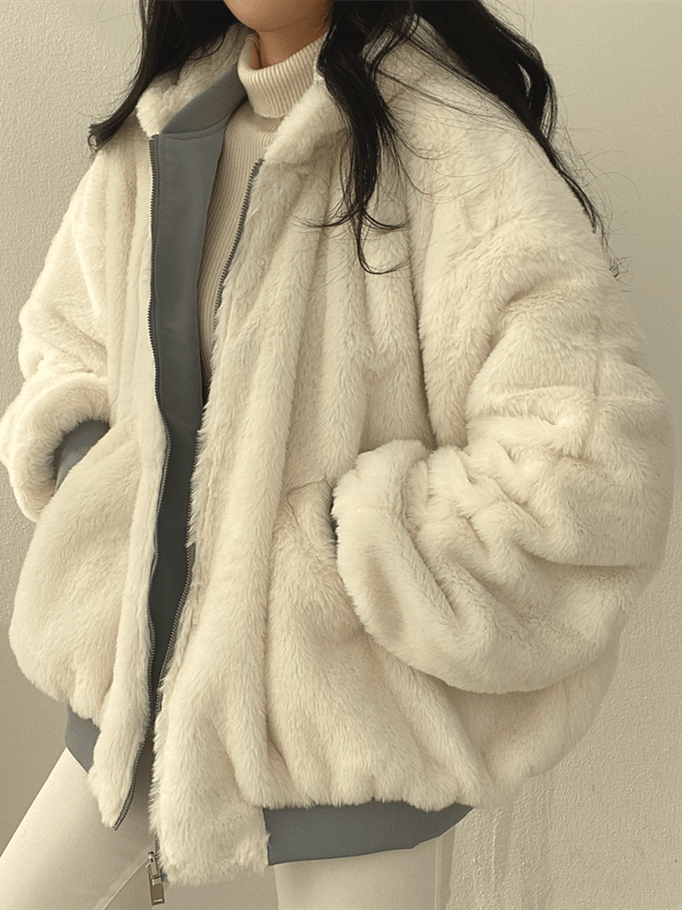 Manteau Femme Hiver Douillet Taille Grande