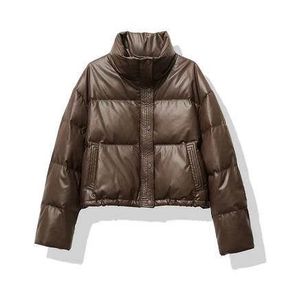 Veste Doudoune Noire Femme - Élégante et Chaud pour Hiver - Foivo