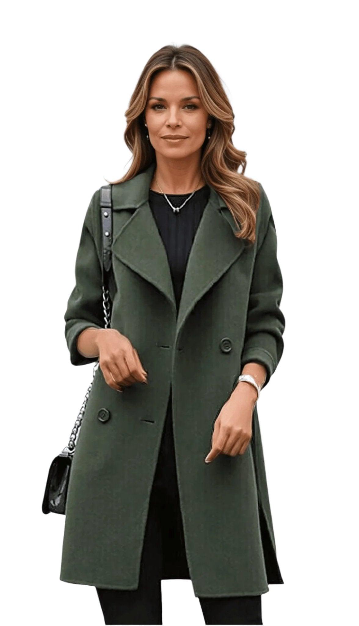 Manteau Imperméable Chic pour Femme - Foivo