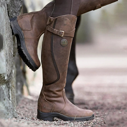 Bottes Femmes Hautes et Imperméables pour Hiver - Foivo