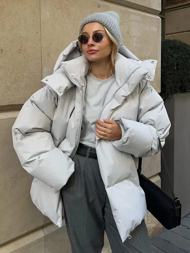 Veste Duvetée Élégante Femme | Douceur et Chic Hivernal