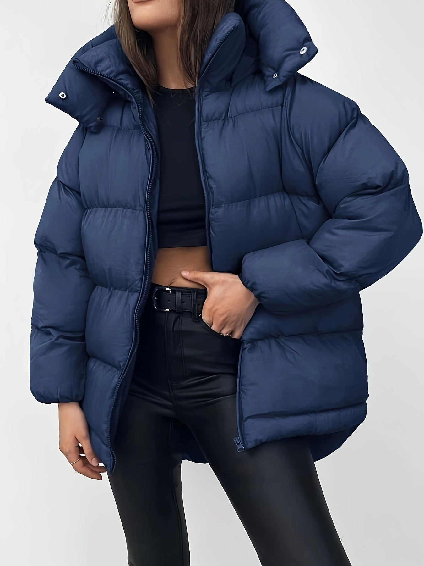Veste Puff Féminine Élégante et Chaude