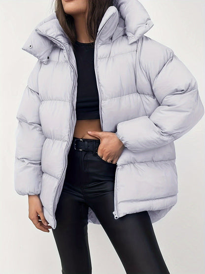 Veste Puff Féminine Élégante et Chaude