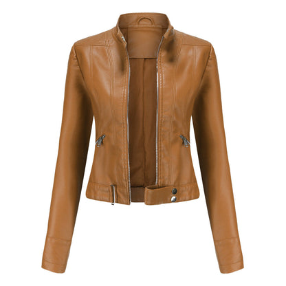 Veste Cuir Féminine Élégante et Chic