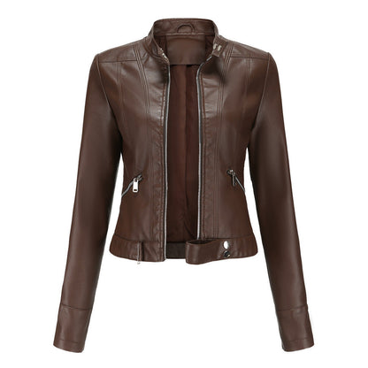 Veste Cuir Féminine Élégante et Chic