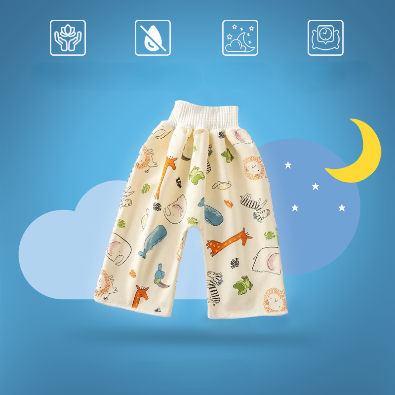Culotte d'Apprentissage Étanche en Coton pour Bébé